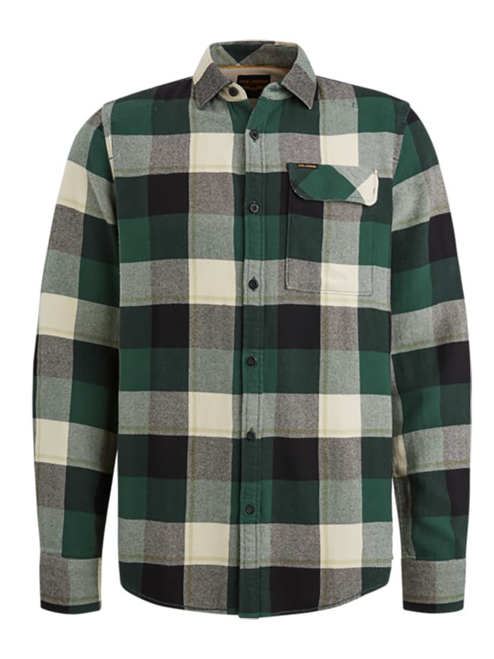 PME Legend Koszula w kolorze zielono-kremowym rozmiar: XL