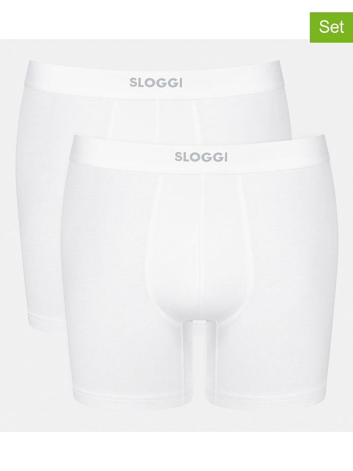 Sloggi Bokserki (2 pary) "Ever Ease" w kolorze białym rozmiar: XXL