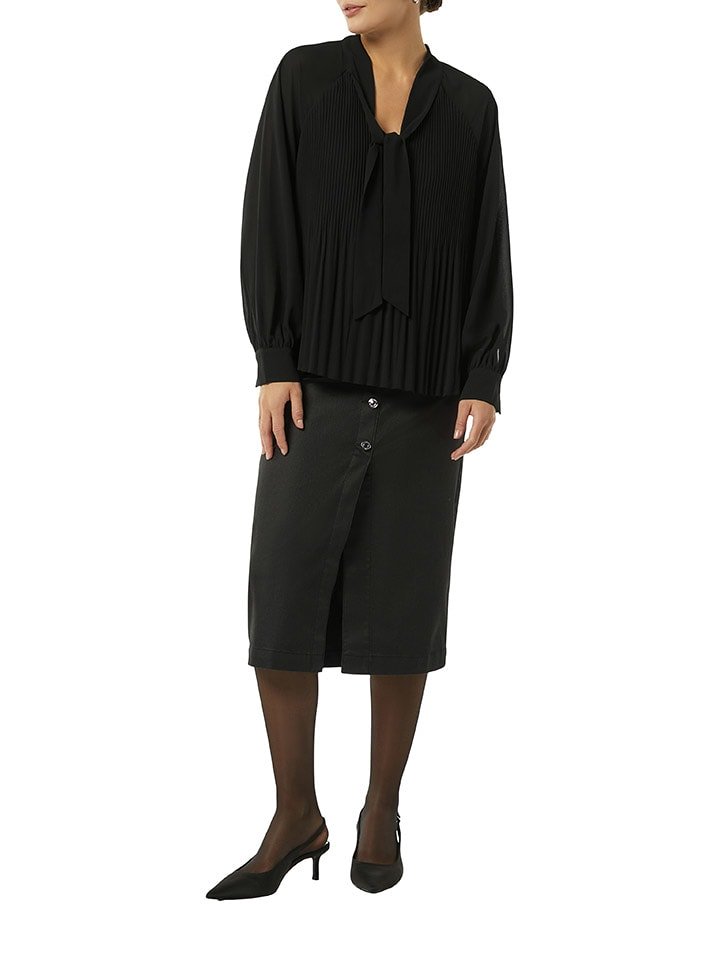 s.Oliver Bluzka w kolorze czarnym rozmiar: 44