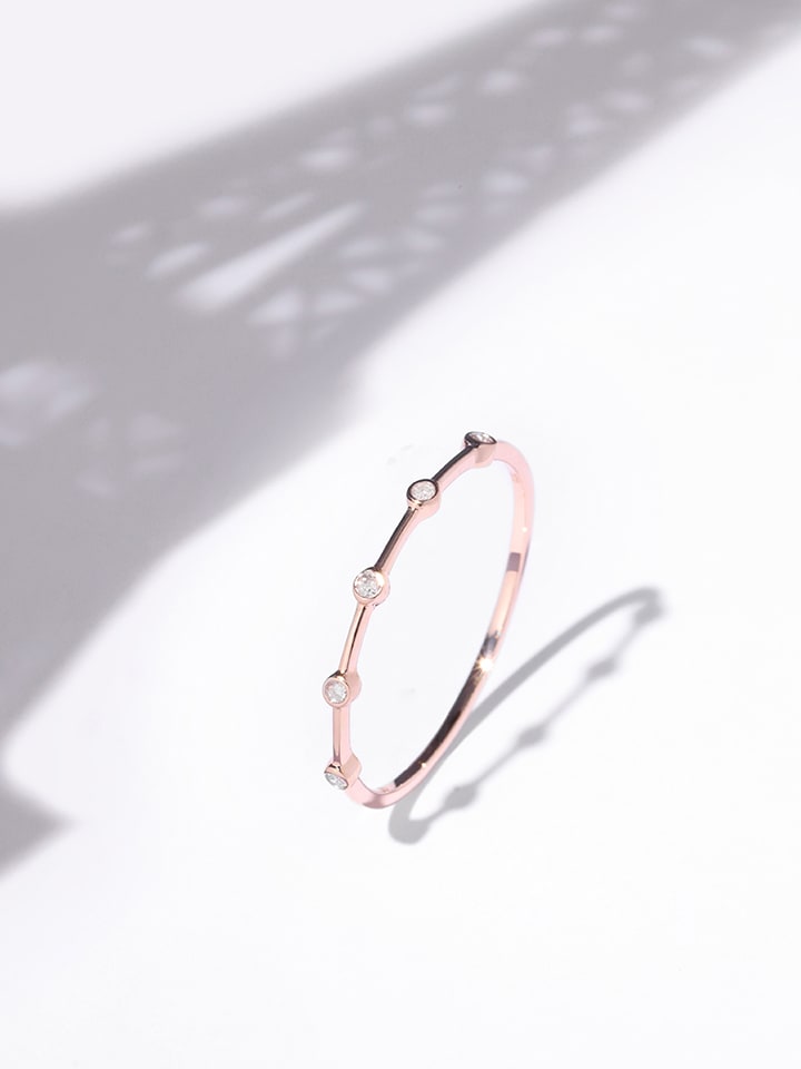 CARATELLI Złoty pierścionek z diamentami rozmiar: 60