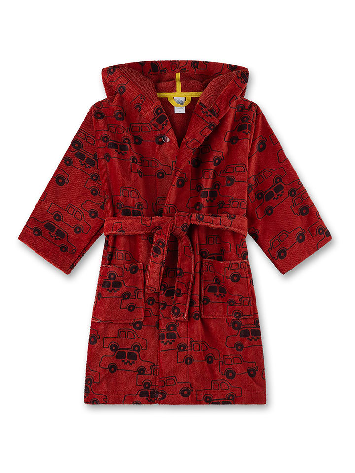 Sanetta Szlafrok w kolorze czerwonym rozmiar: 128