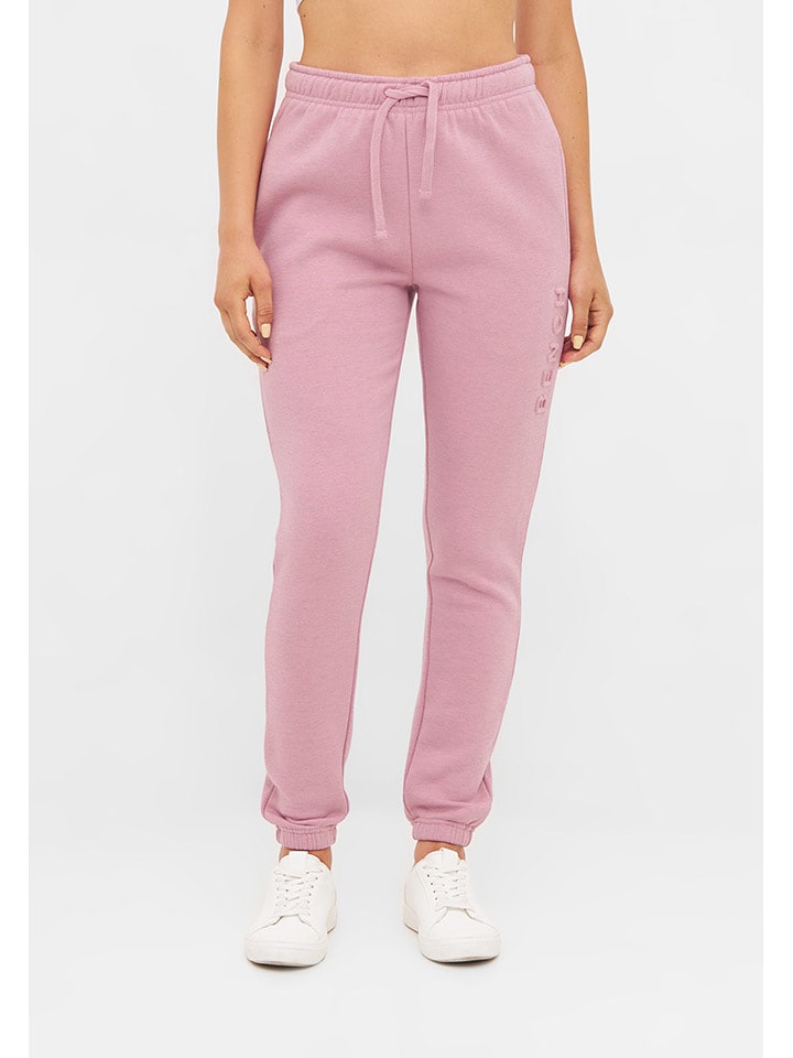 Bench Spodnie dresowe "Marianna" w kolorze jasnoróżowym rozmiar: 40