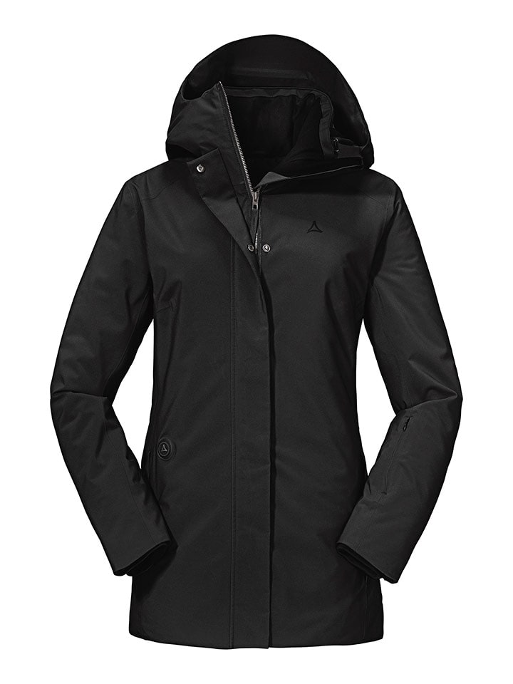 Schöffel Kurtka hybrydowa "Cambria" w kolorze czarnym rozmiar: 38