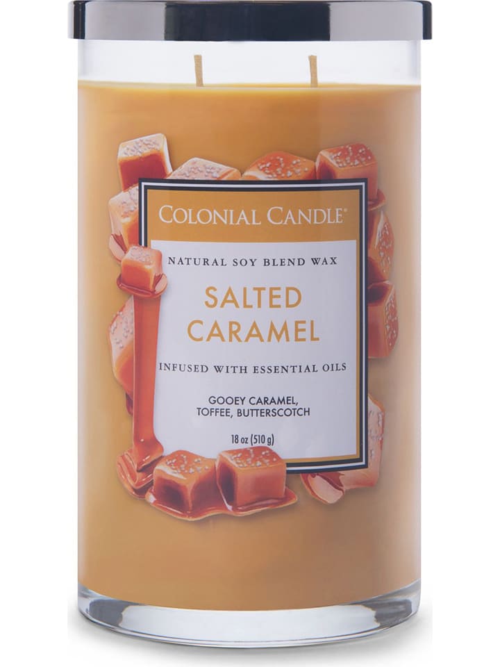 Colonial Candle Świeca zapachowa "Salted Caramel" - 510 g rozmiar: onesize