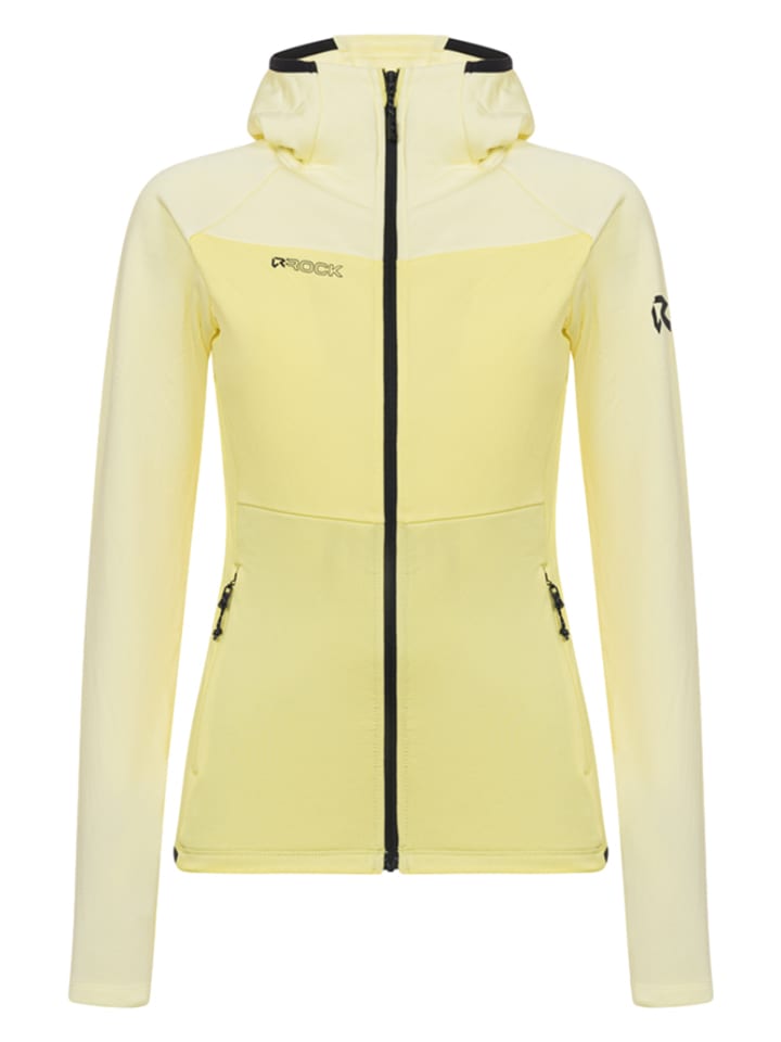 ROCK EXPERIENCE Kurtka polarowa "Linzor" w kolorze żółtym rozmiar: M