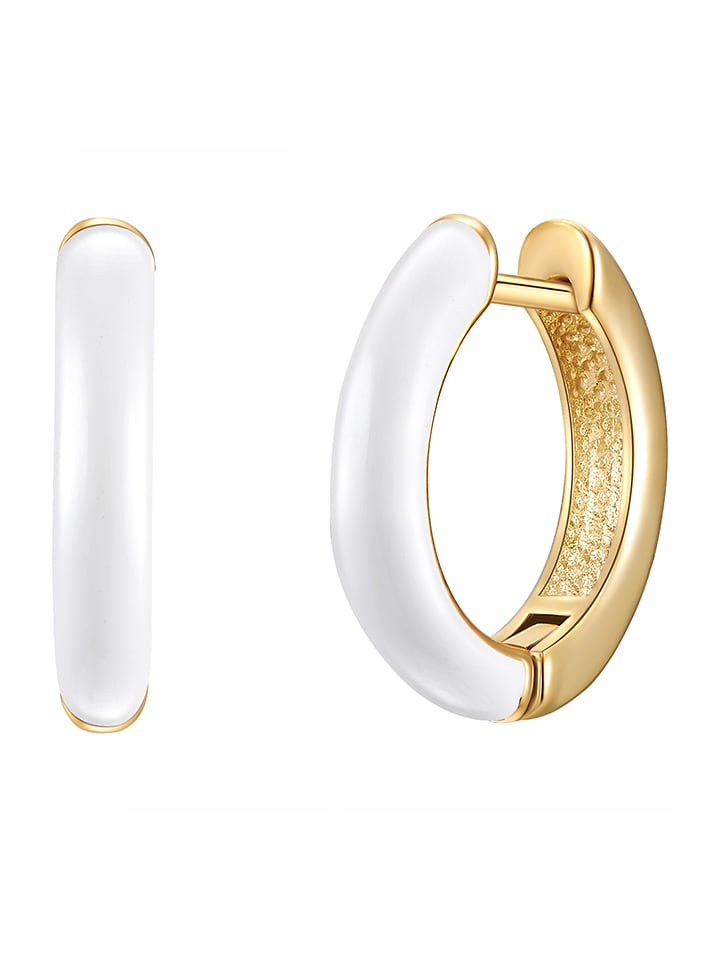 Yokoamii Pozłacane kolczyki-kreole rozmiar: onesize