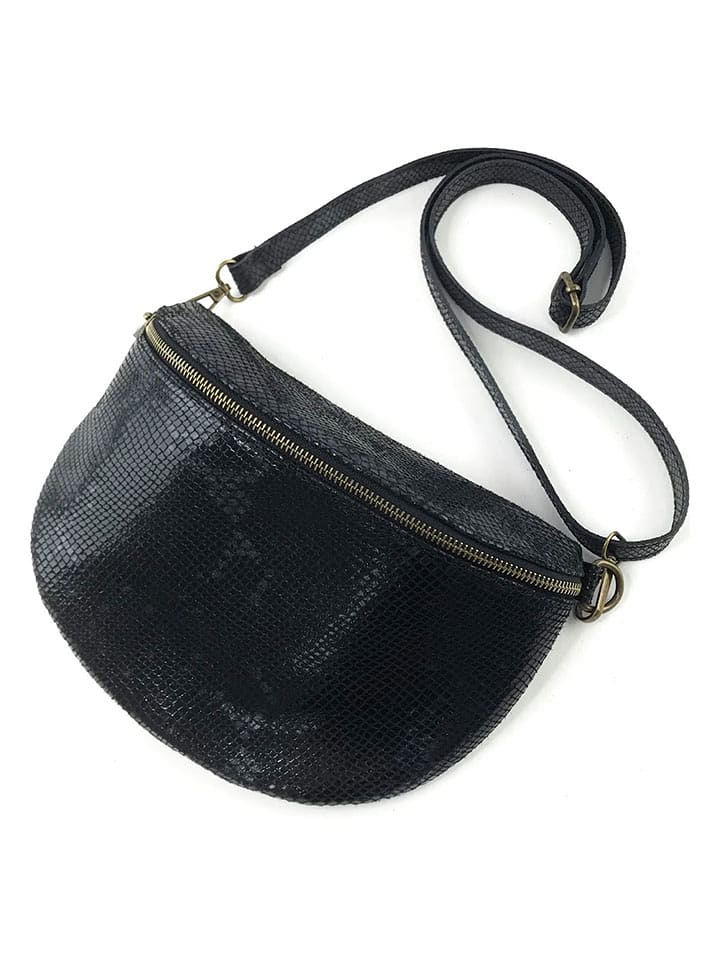 Marlon Skórzana saszetka w kolorze czarnym - 25 x 19 x 7 cm rozmiar: onesize