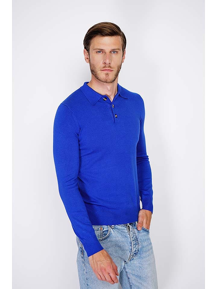 C& Jo Sweter w kolorze niebieskim rozmiar: 42