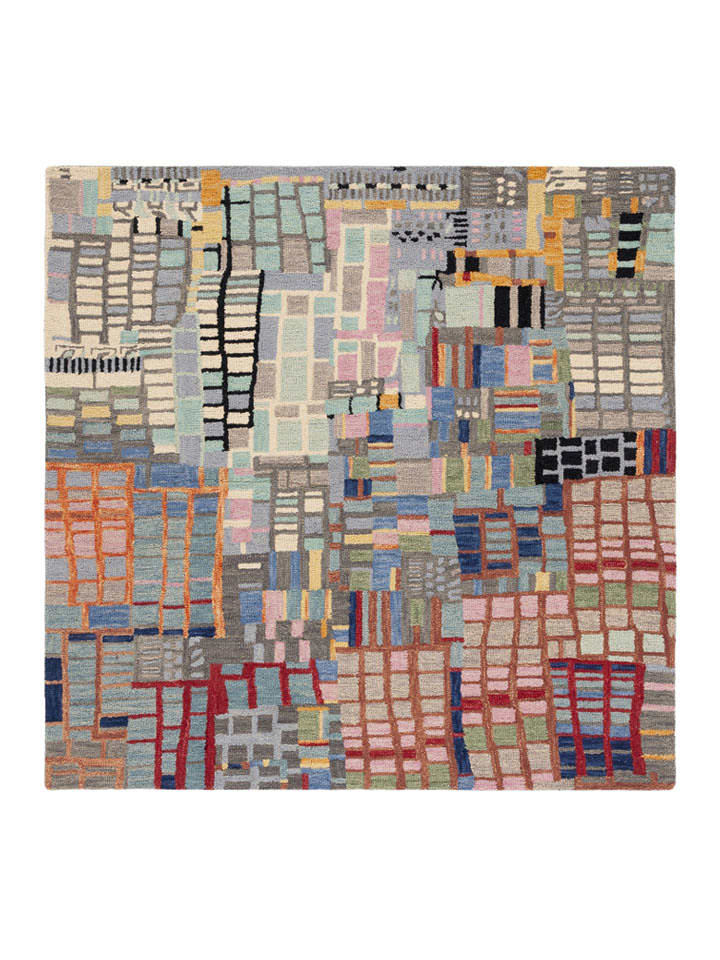 Safavieh Wełniany dywan "Aspen" ze wzorem rozmiar: 91x91 cm