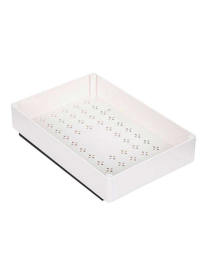 Chefware Organizer w kolorze białym na półkę - 20 x 40 x 8 cm rozmiar: onesize