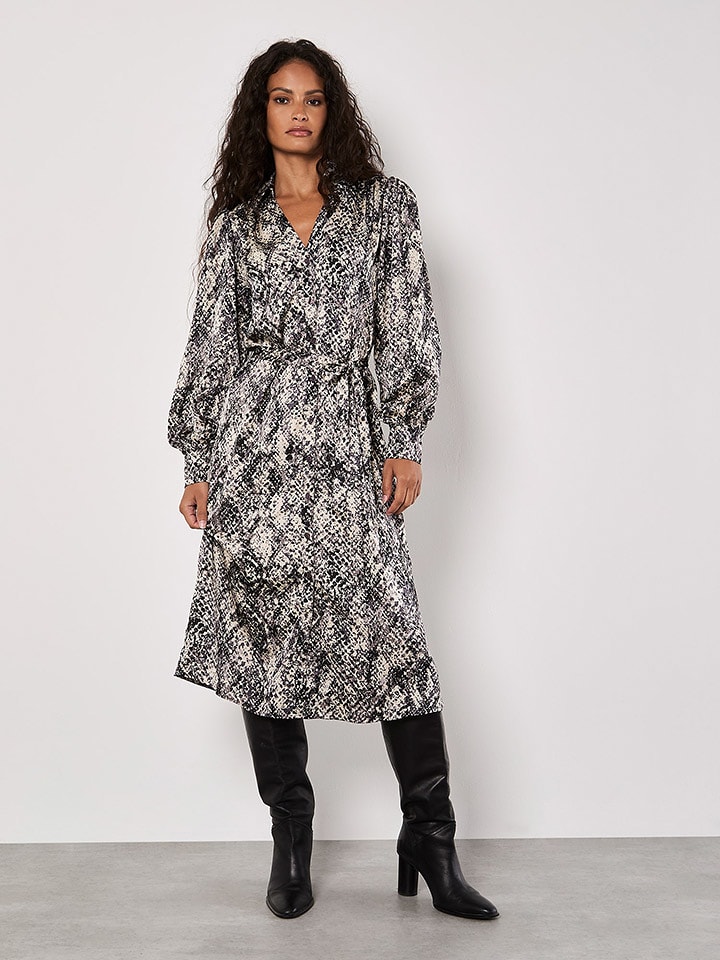 Apricot Sukienka w kolorze czarno-białym rozmiar: M