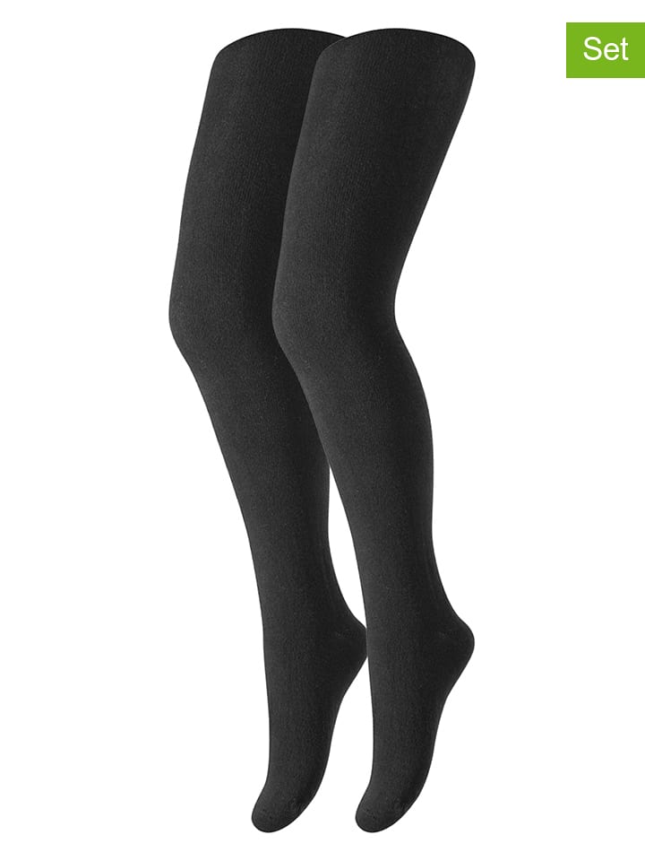 s.Oliver Rajstopy (2 pary) w kolorze czarnym rozmiar: 152-164