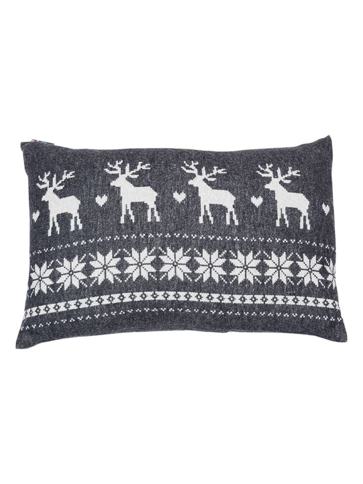 David Fussenegger Poszewka "Silvretta" w kolorze szarym na poduszkę rozmiar: 60x40 cm