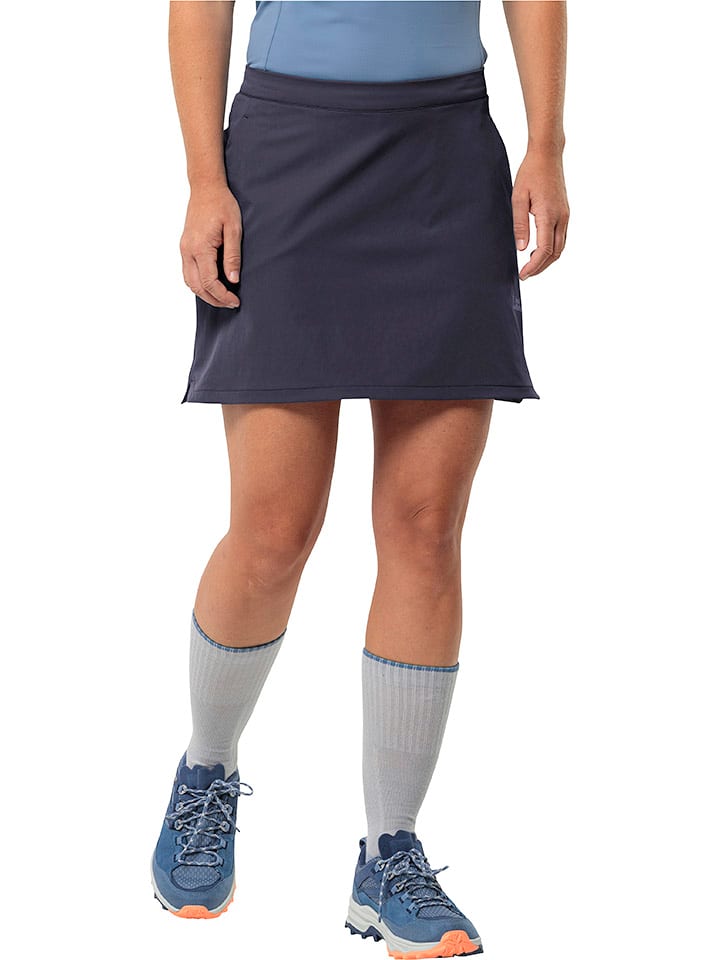 Jack Wolfskin Spódnico-spodenki "Hiking Alpine" w kolorze granatowym rozmiar: 34