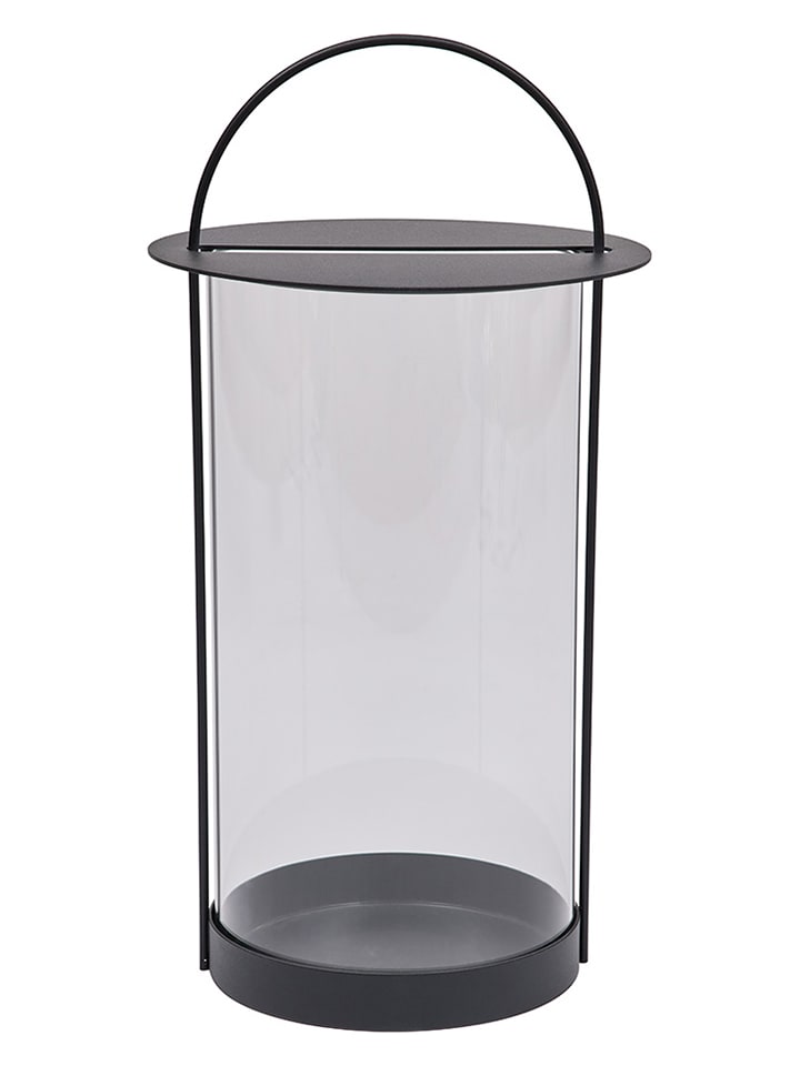 OYOY living design Lampion "Maki" w kolorze czarnym - wys. 48 cm - Ø 25 cm rozmiar: onesize