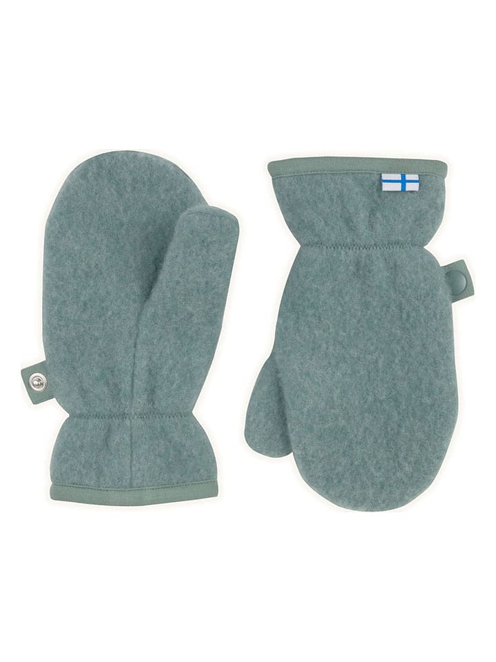 finkid Rękawiczki funkcyjne "NUPUJUSSI WOOL" w kolorze zielonym rozmiar: 80-98