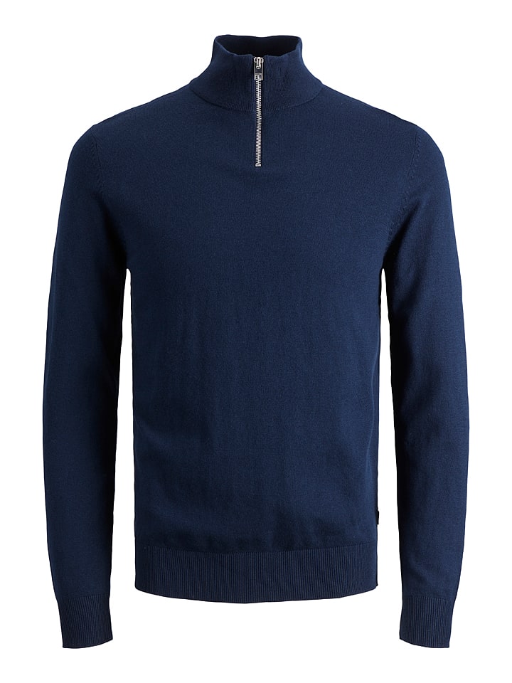 Jack & Jones Sweter "Emil" w kolorze granatowym rozmiar: XL