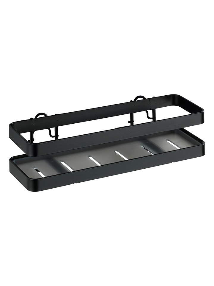 Wenko Regał "Gala" w kolorze czarnym na przyprawy - 22 x 5,5 x 7 cm rozmiar: onesize