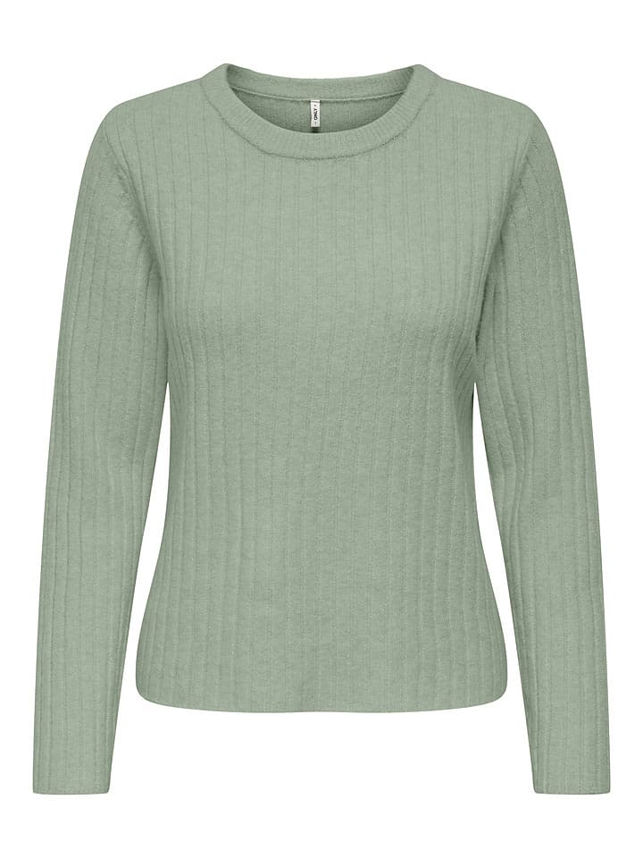 ONLY Sweter w kolorze zielonym rozmiar: M