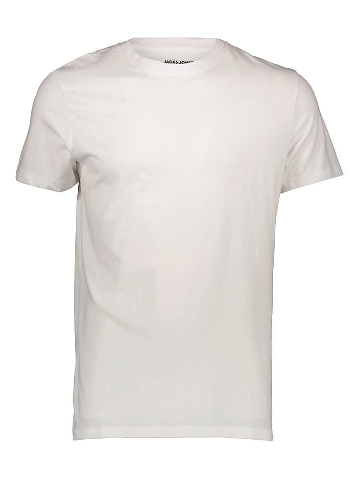 Jack & Jones Koszulka "Relaxed" w kolorze białym rozmiar: XL