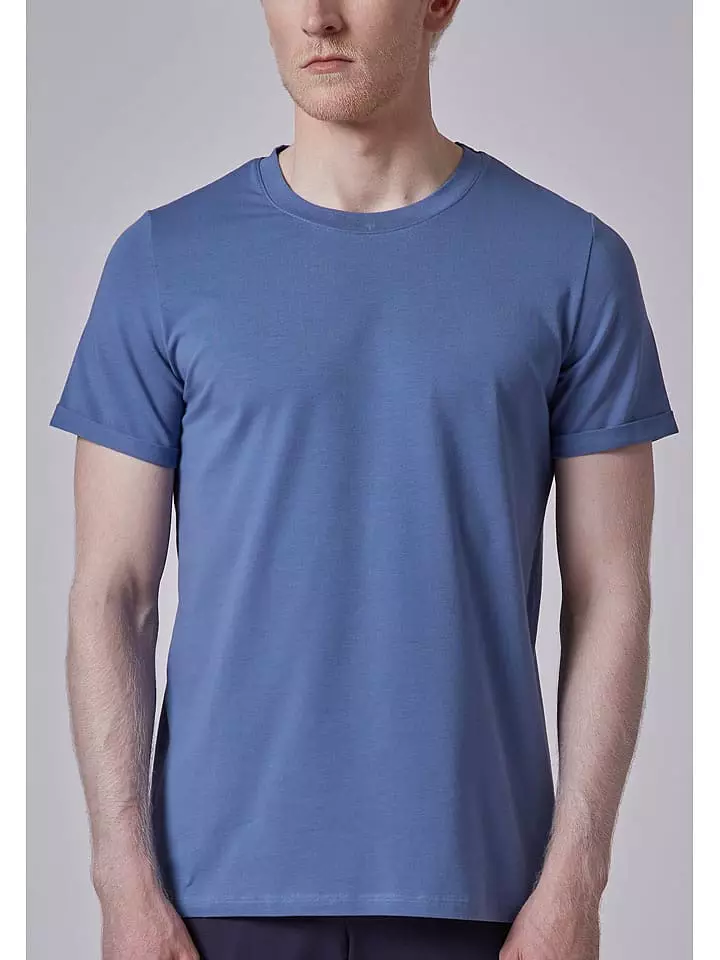 Skiny Koszulka w kolorze niebieskim rozmiar: XXL