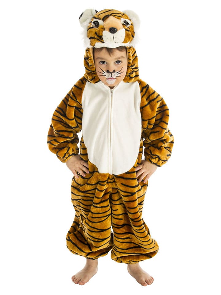 CHAKS Kombinezon kostiumowy "Tiger" w kolorze jasnobrązowym rozmiar: 128