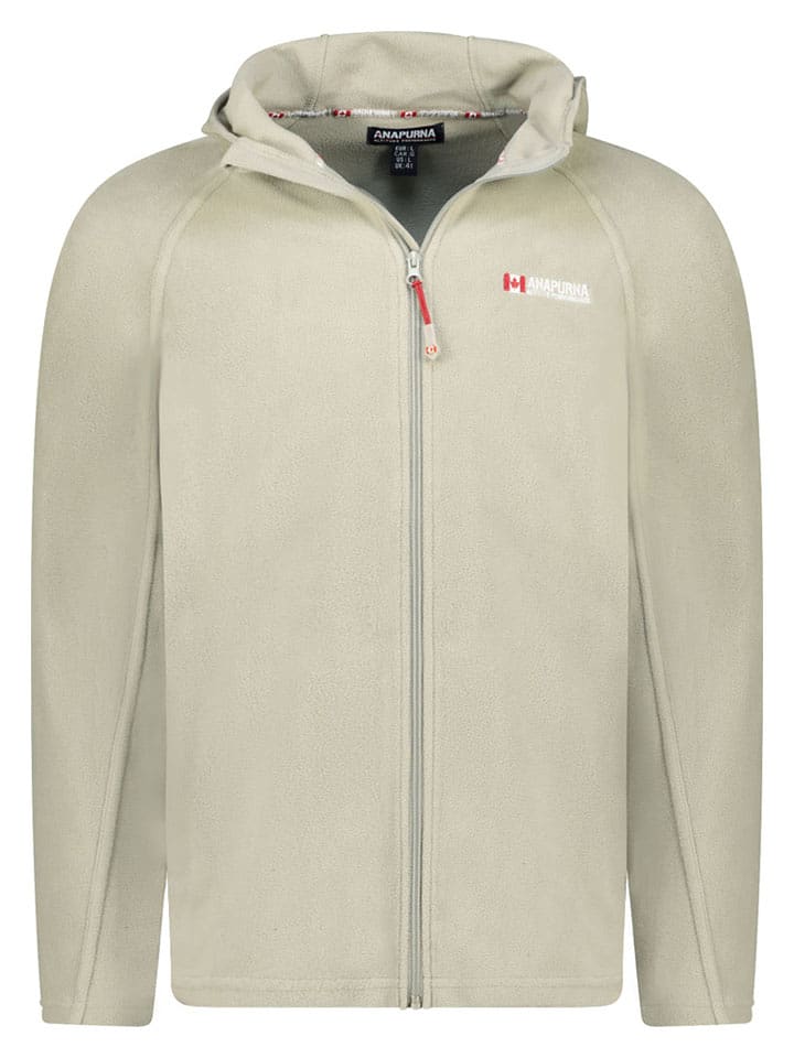 ANAPURNA Kurtka polarowa "Tugoodana" w kolorze beżowym rozmiar: S