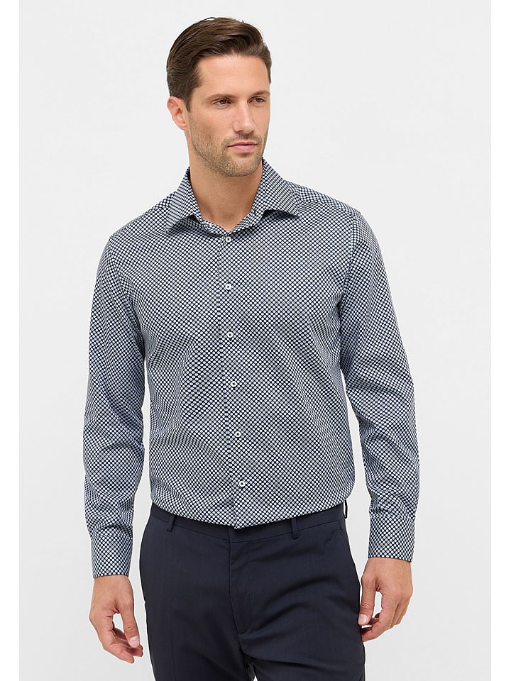 Eterna Koszula - Modern fit - w kolorze granatowym rozmiar: 39