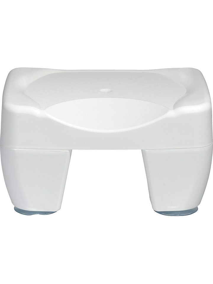 Wenko Stołek "Secura" w kolorze białym do wanny - 40 x 21 x 31 cm rozmiar: onesize