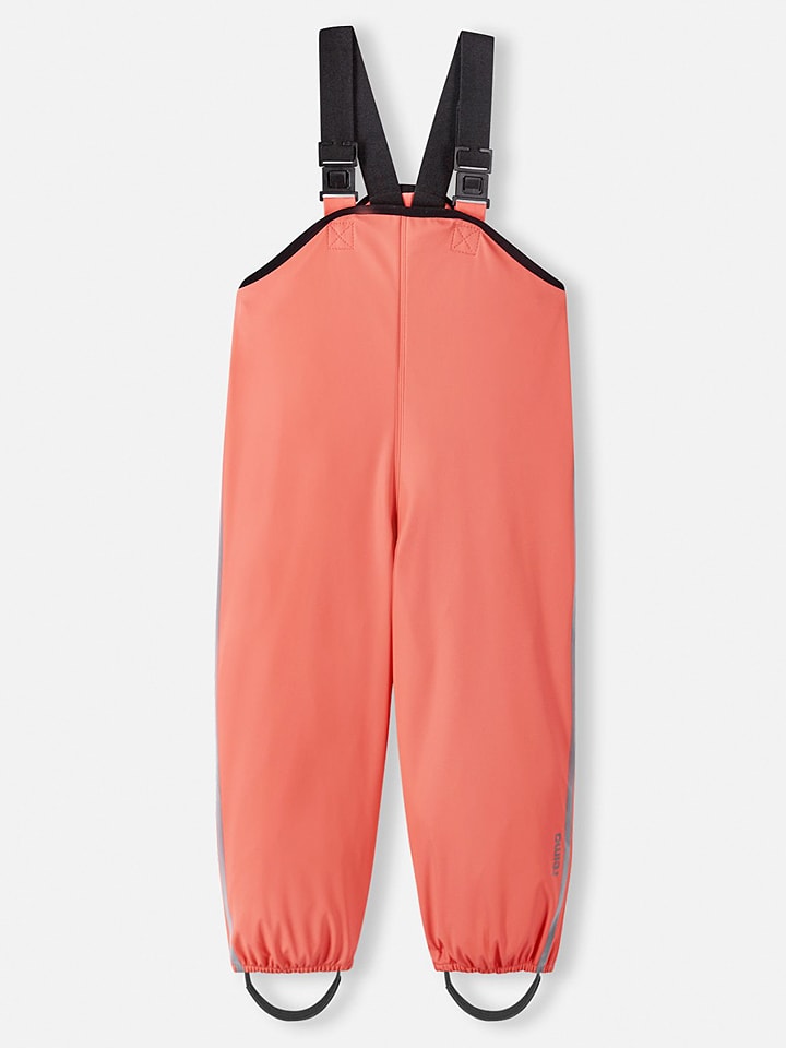 Reima Ogrodniczki przeciwdeszczowe w kolorze pomarańczowym rozmiar: 86