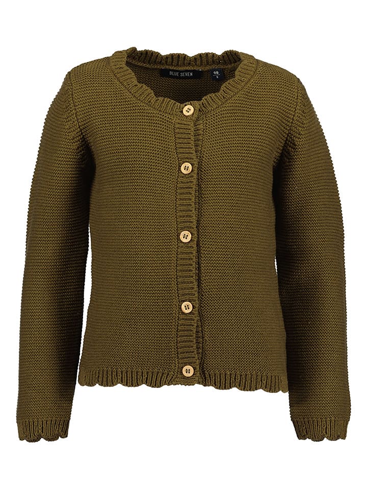 Blue Seven Kardigan w kolorze khaki rozmiar: 98