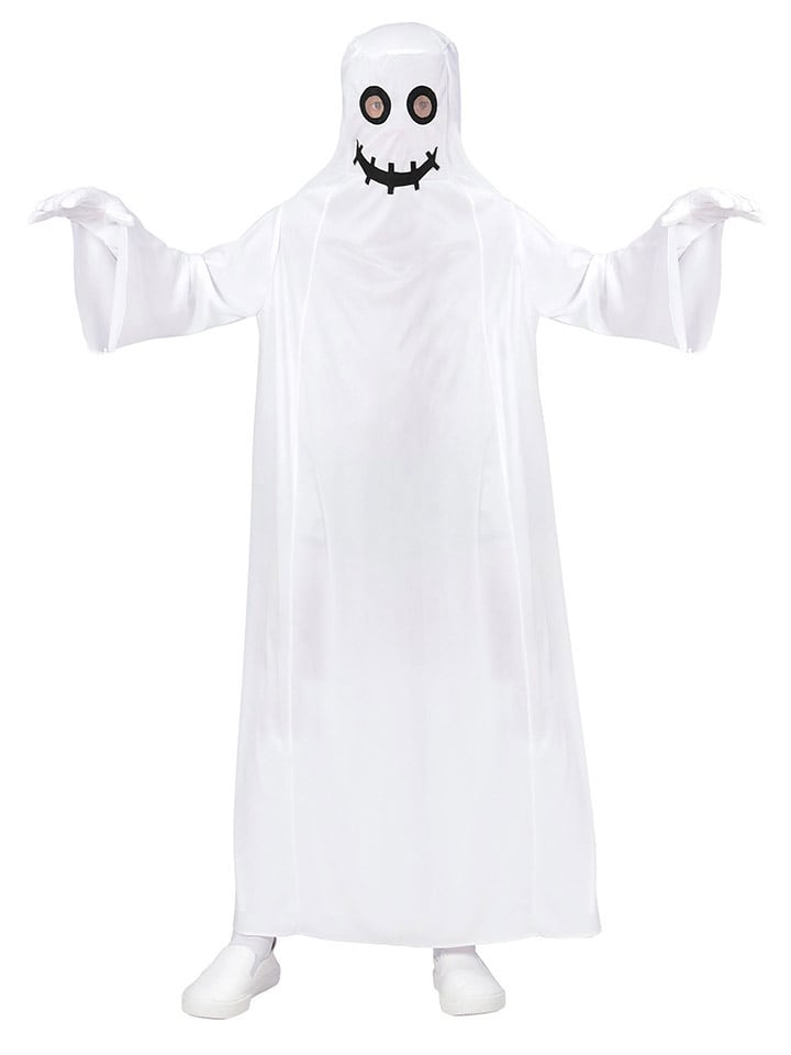 Carnival Party Poncho kostiumowe w kolorze białym rozmiar: 158