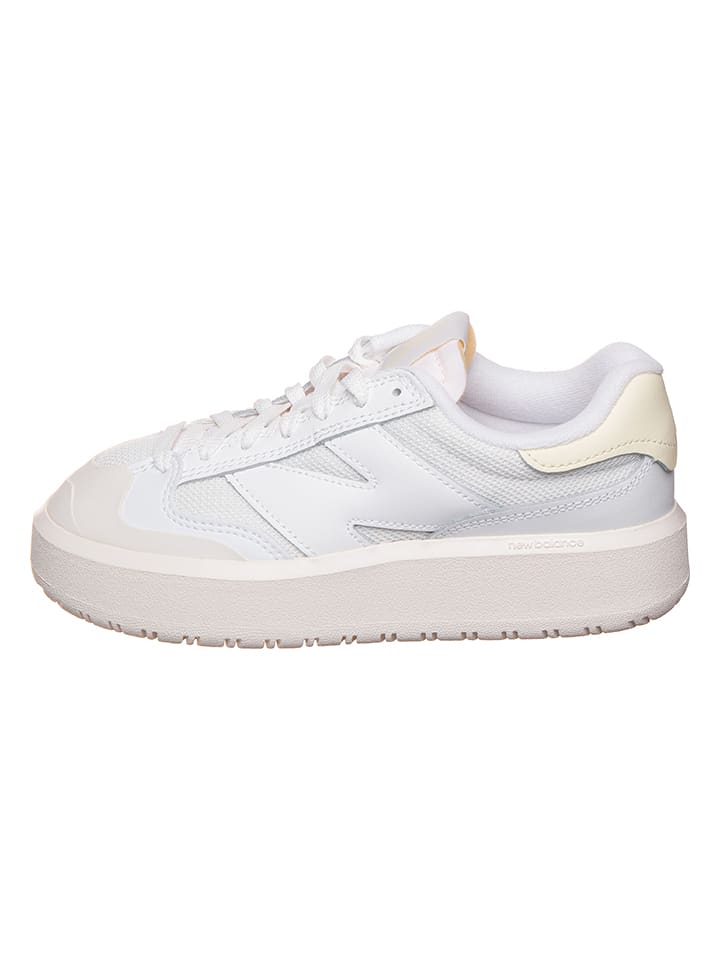 New Balance Skórzane sneakersy "302" w kolorze białym rozmiar: 42,5