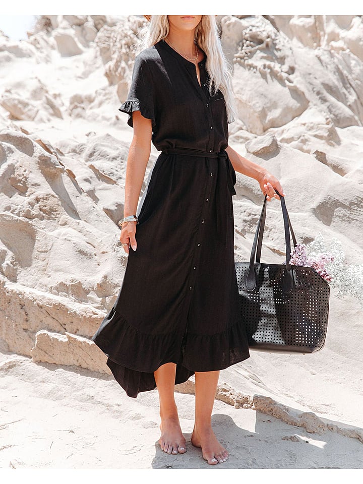 Milan Kiss Sukienka w kolorze czarnym rozmiar: XL