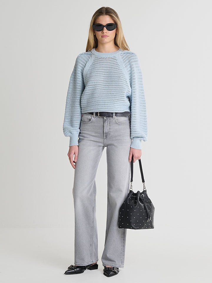 BIG STAR Sweter w kolorze błękitnym rozmiar: L/XL