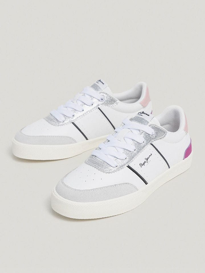 Pepe Jeans FOOTWEAR Sneakersy w kolorze biało-szarym rozmiar: 38
