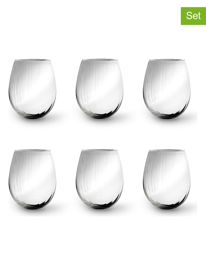 Trendy Kitchen by EXCÉLSA Szklanki (6 szt.) "Alba" - 440 ml rozmiar: onesize
