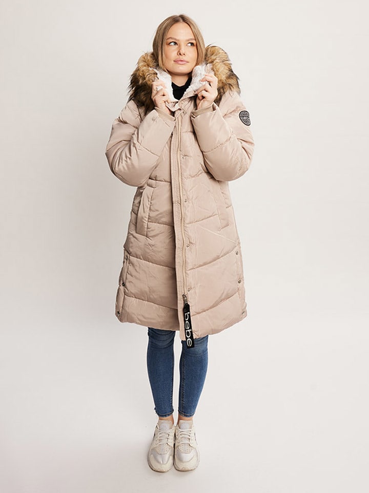 Bébé Płaszcz zimowy w kolorze beżowym rozmiar: L