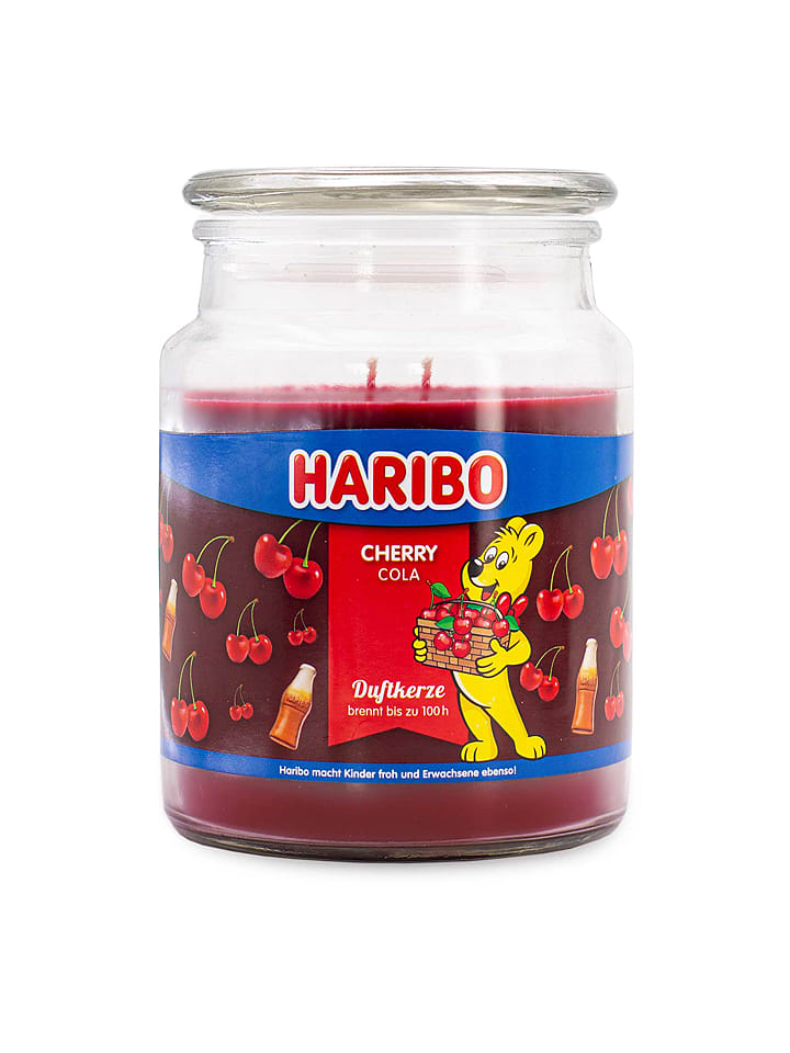 Haribo Świeca zapachowa "Haribo - Cherry Cola " - 510 g rozmiar: onesize