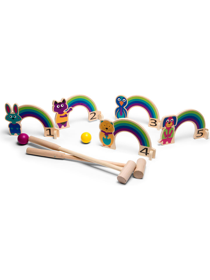 BS Toys Krykiet "Rainbow" - 4+ rozmiar: onesize