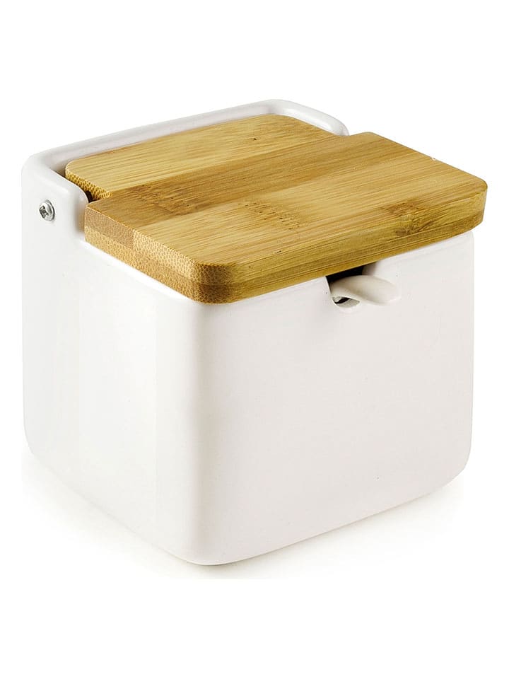 Ibili Cukierniczka w kolorze biało-jasnobrązowym - 8,5 x 9 x 8,8 cm rozmiar: onesize