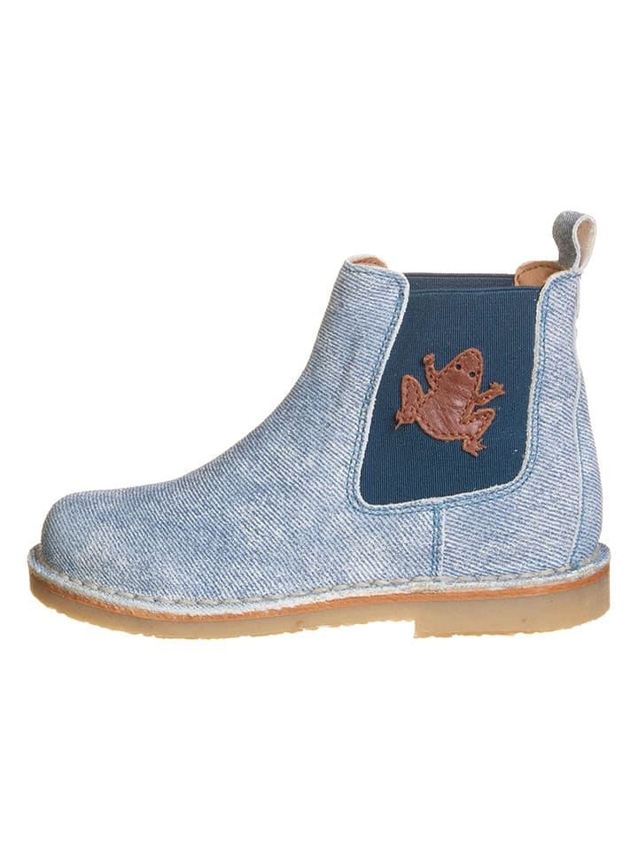 El Naturalista Skórzane sztyblety w kolorze błękitnym rozmiar: 22