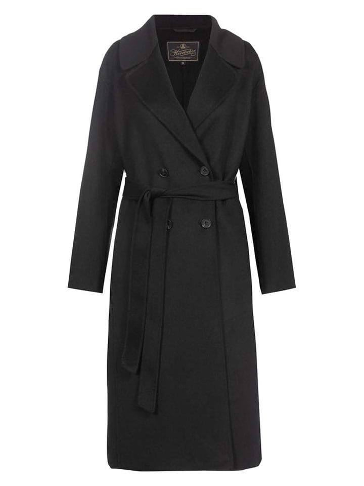 Herrlicher Płaszcz przejściowy w kolorze czarnym rozmiar: XS