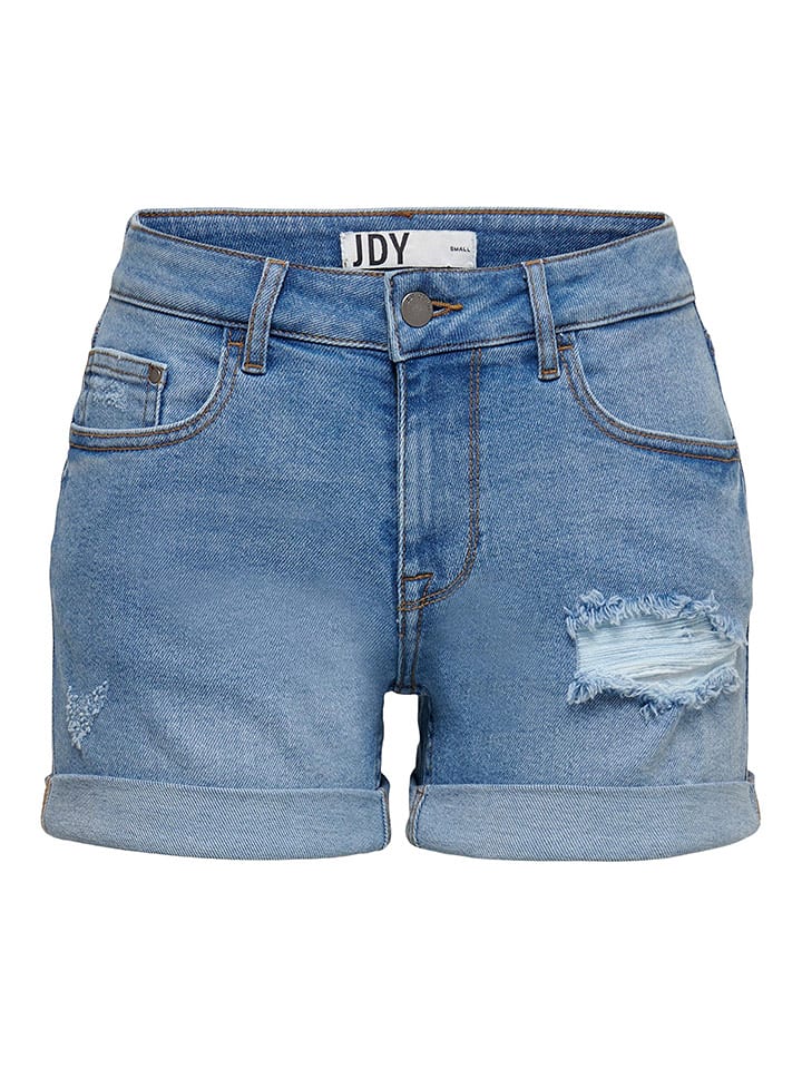JDY Szorty dżinsowe "Jdytyson" w kolorze błękitnym rozmiar: L