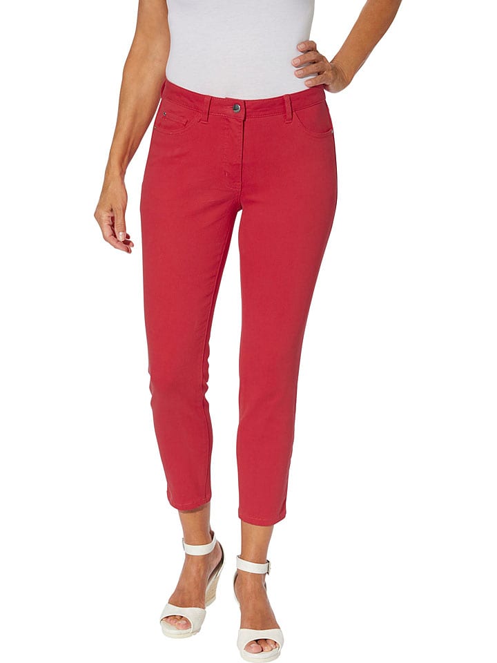 WITT WEIDEN Spodnie w kolorze czerwonym rozmiar: 46