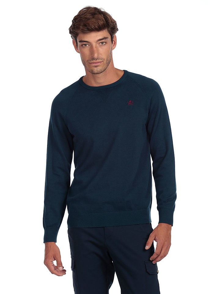 The Time of Bocha Sweter w kolorze granatowym rozmiar: XL