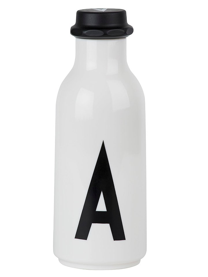 Design Letters Bidon w kolorze białym - 500 ml rozmiar: onesize