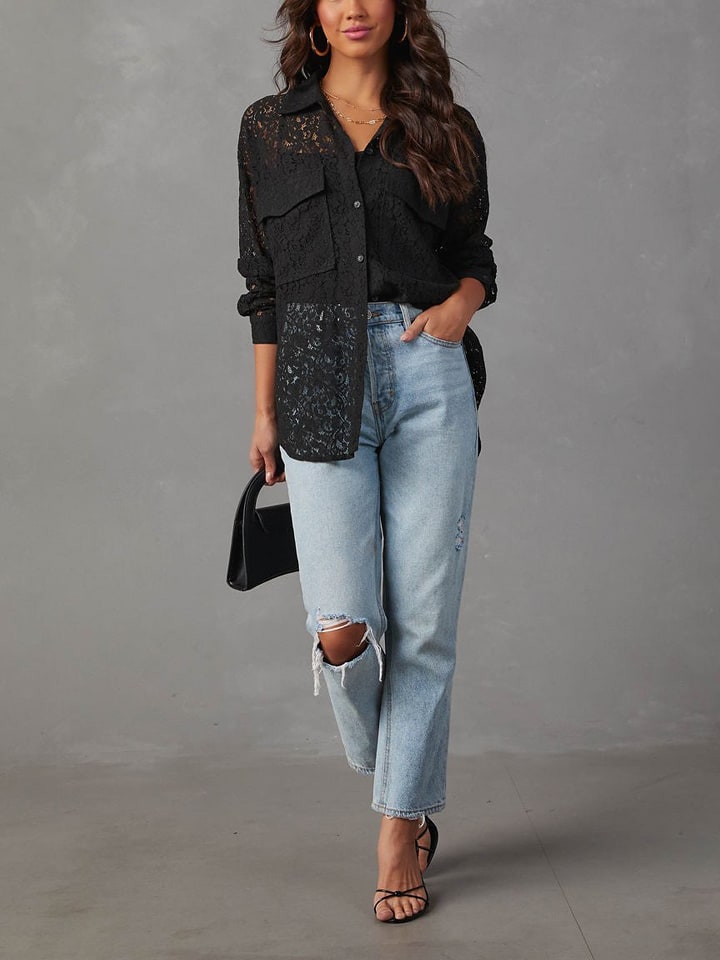 LA Angels Koszula w kolorze czarnym rozmiar: XL