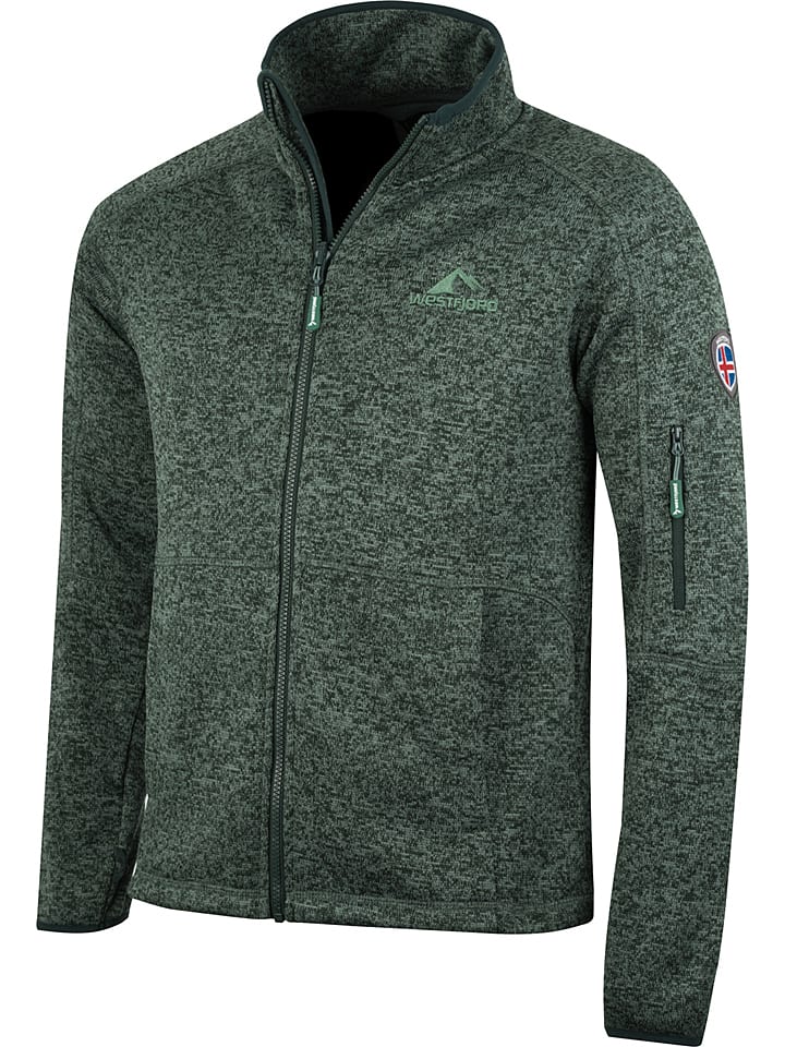 Westfjord Kurtka polarowa "Katla" w kolorze ciemnozielonym rozmiar: 3XL