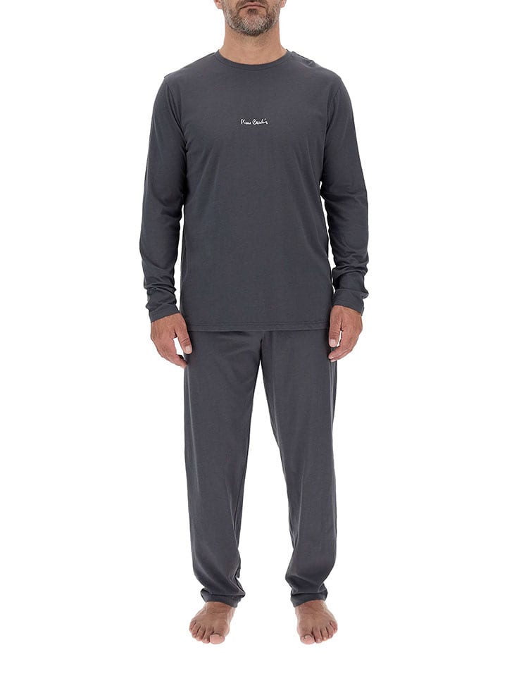 Pierre Cardin Piżama w kolorze antracytowym rozmiar: XL